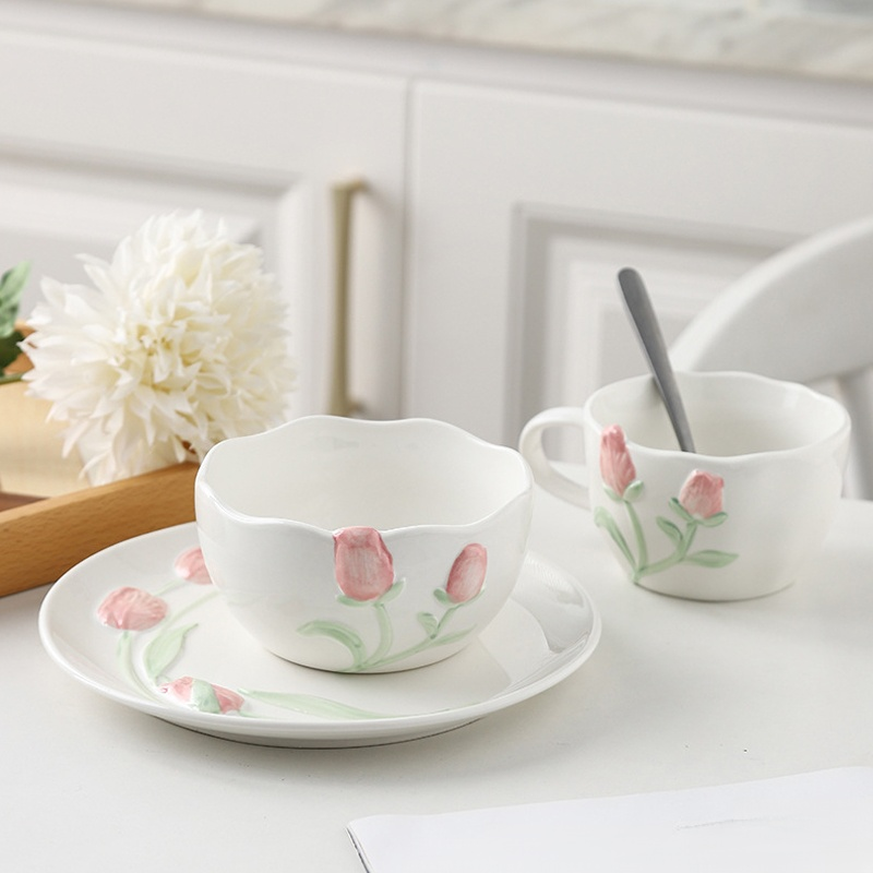 Vajilla esmaltada en blanco