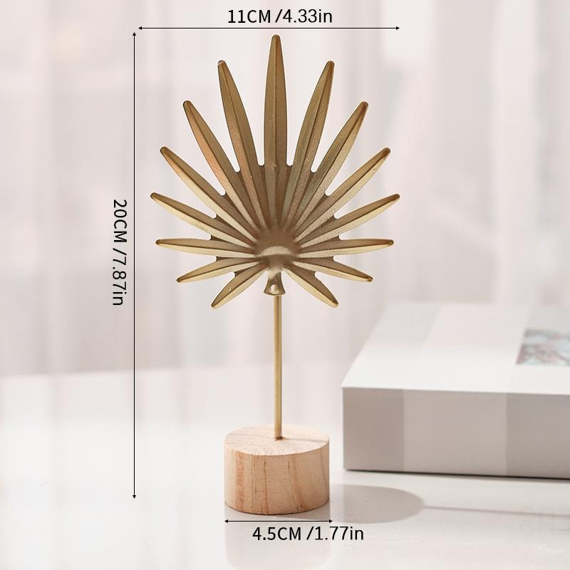 Modern minimalist metal ornament