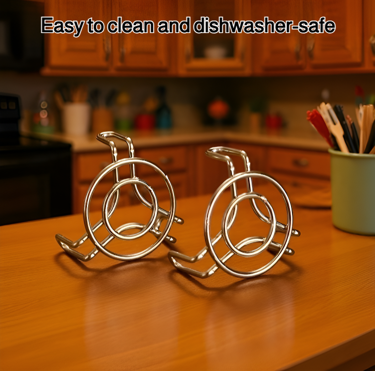 Thickened steaming rack fits perfectly in small pots