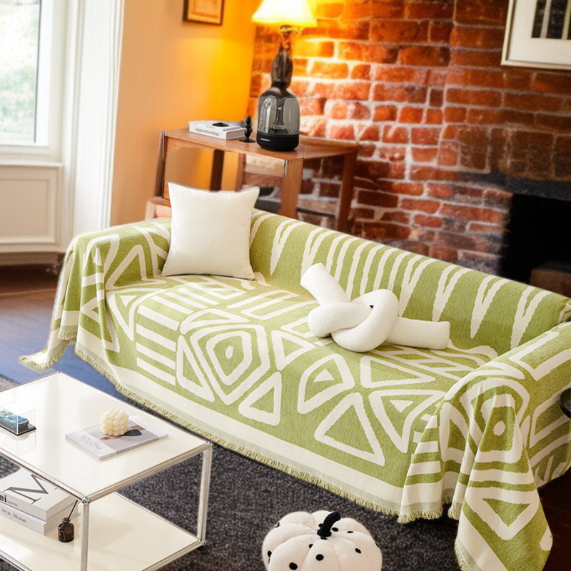 만능 소파 커버 타월 사계절 공용 올백 소파 패드 샤닐 방진 소파 담요