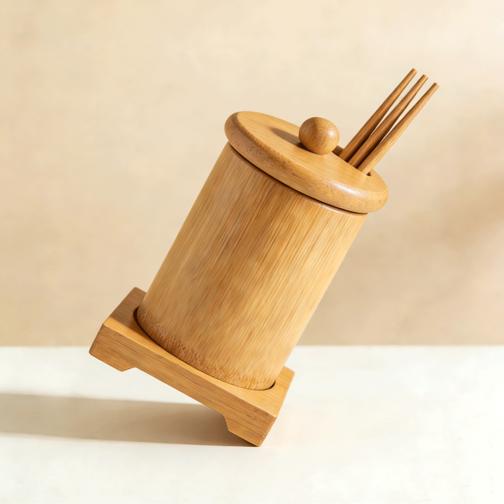 簡約風格筷子筒（三件套裝）