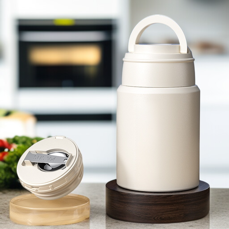 여성 생리기간 휴대용 크록팟 보온컵 도시락통