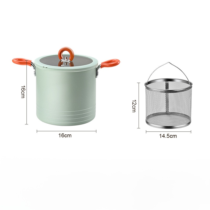 หม้อทอดเทมปุระไร้ควันความจุสูง