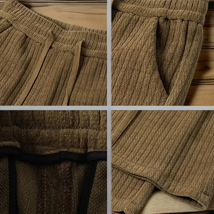 ウエストゴム美脚ワイドパンツ