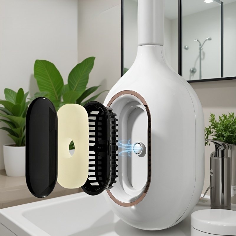 Bathroom brush for deep cleaning