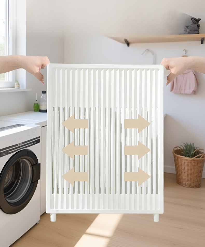 سلة غسيل بتصميم متين وسعة تخزين كبيرة