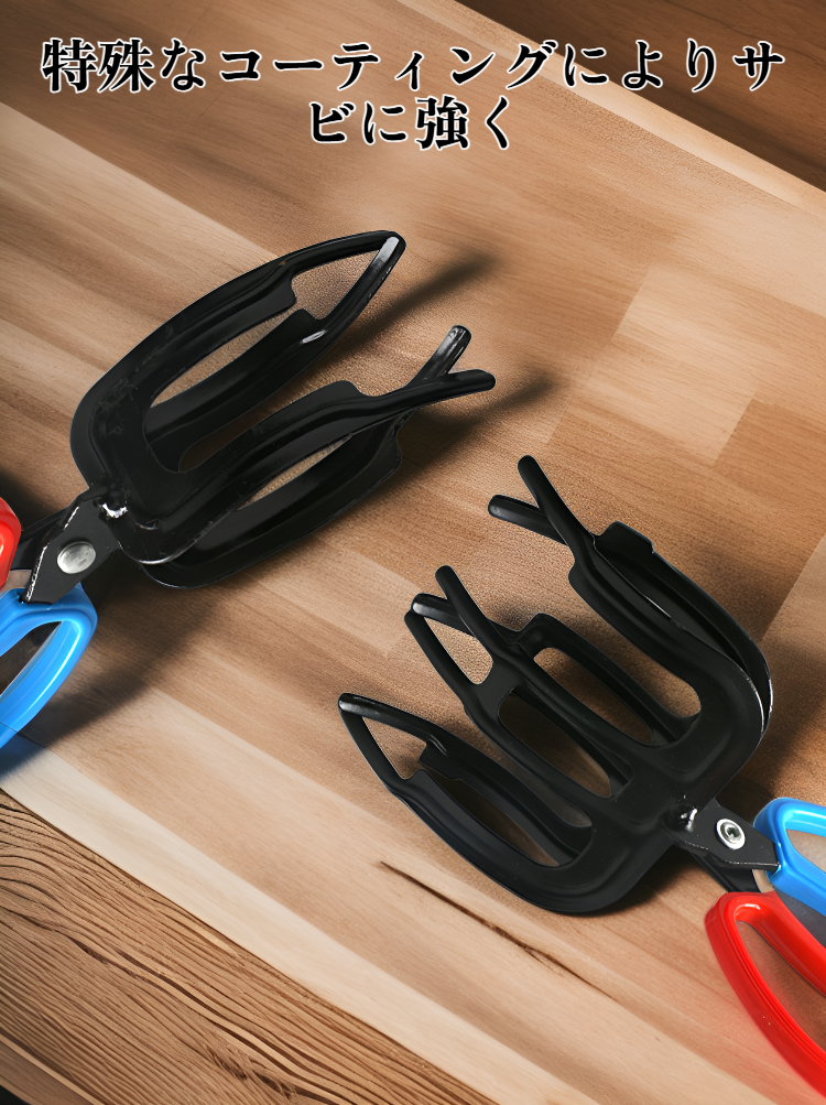 手を汚さずに使える釣り針の使い方イメージ