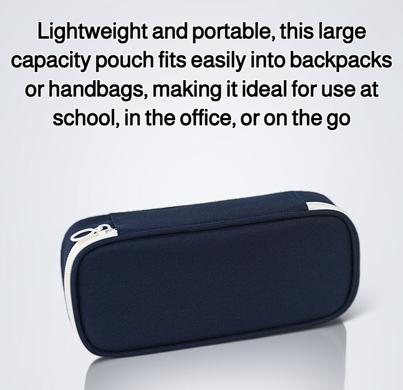 Durable Oxford cloth pencil case for artists and students