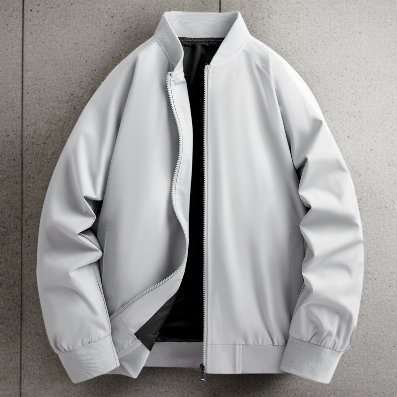 メンズ春秋ベースボールジャケット ルーズな2オープン・ベースボール・ジャージー ジャケット春秋ルーズ野球服