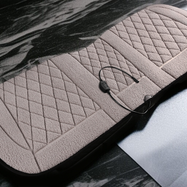 차량용 겨울 히팅 시트 라이너 12V 2단계 온도설정 후방 설치 쉬운 10초 발열 방수 미끄럼방지 고무 매트