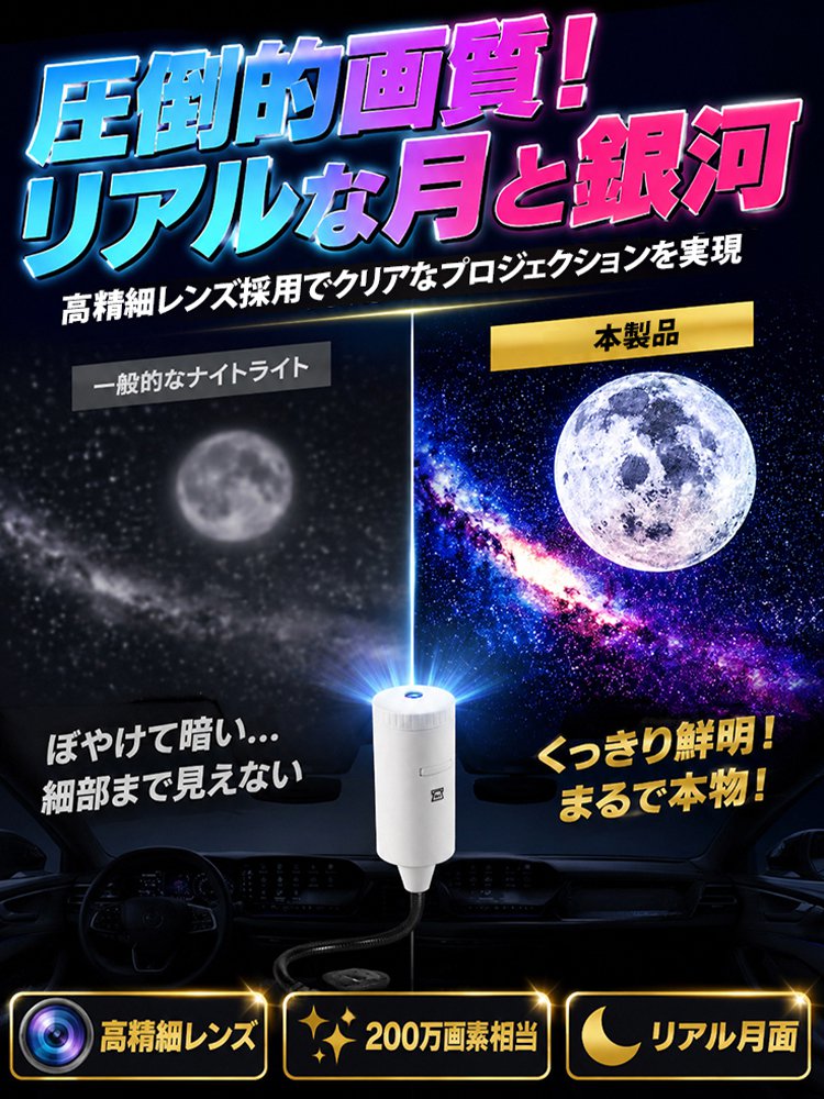 スターナイトプロジェクターライト