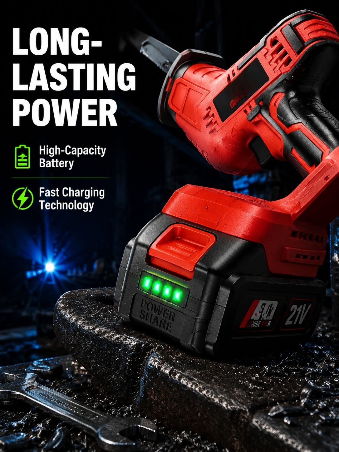 Rechargeable Reciprocating Electric Saw