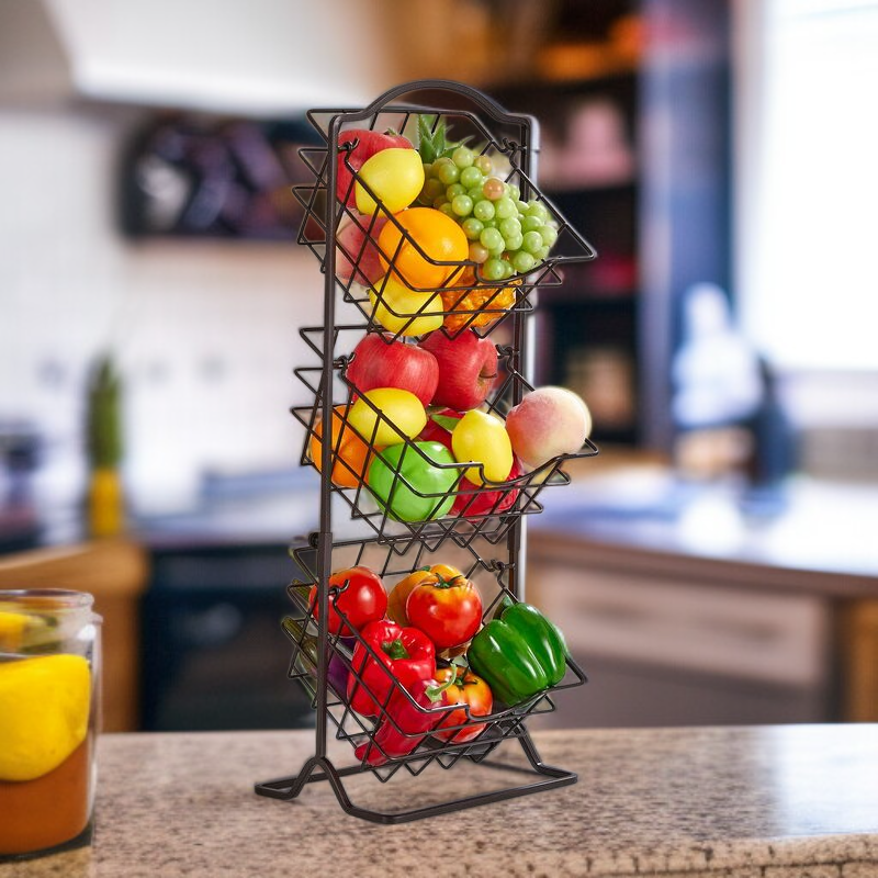 Dwupoziomowy regał do przechowywania i organizacji – do łazienki, kosmetyków