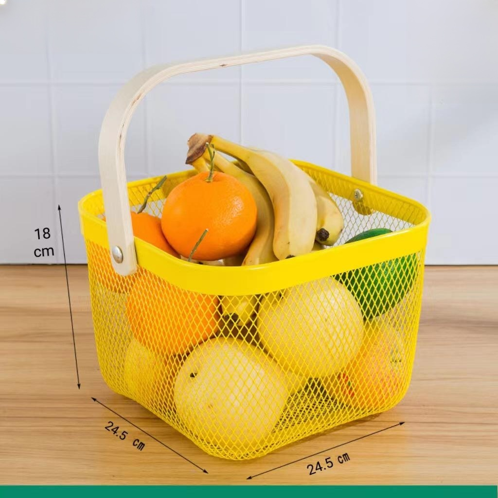 Kitchen Storage Metal Fruit Basket