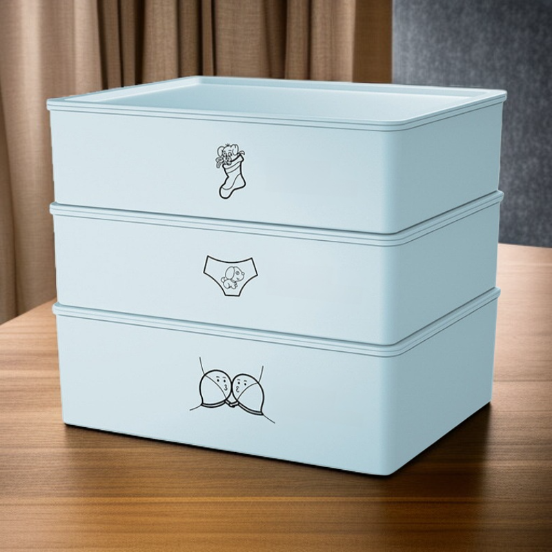 仕切り付き引き出し収納ボックス