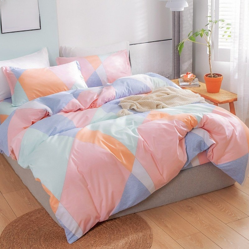 Funda de edredón individual de algodón