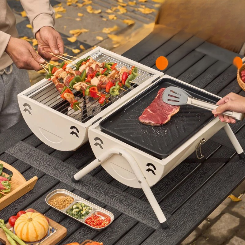 ポータブル屋外バーベキューグリル