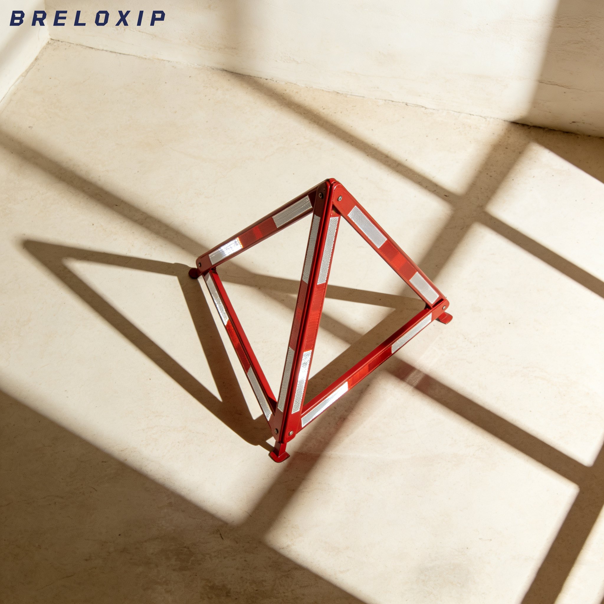 อุปกรณ์ความปลอดภัยบนท้องถนนป้ายสามเหลี่ยม