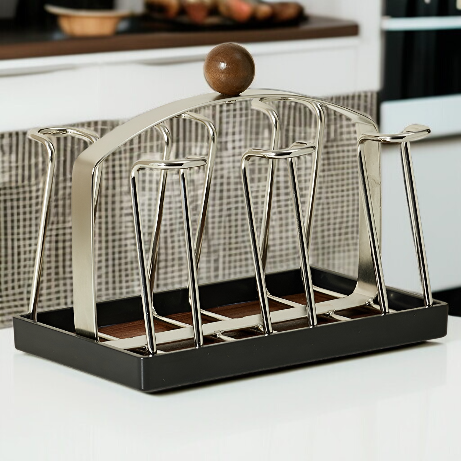 ステンレス製カップラック、カップ排水ラック、ダイニングテーブルカウンタートップ、ウォーターカップ、コーヒーカップ収納ラック、サイドボード収納ラック