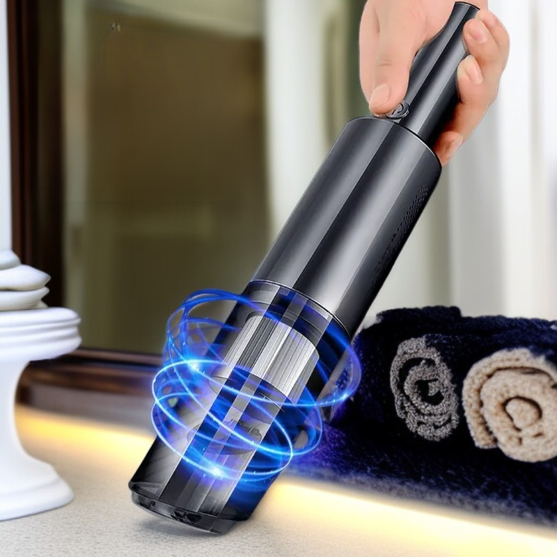 Najnowocześniejszy przenośny mini odkurzacz samochodowy i domowy 120W