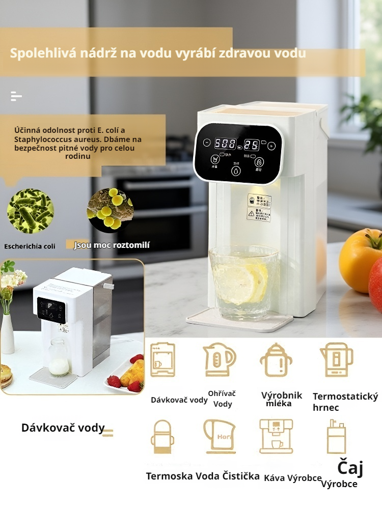 Rychlovarný stolní dávkovač vody