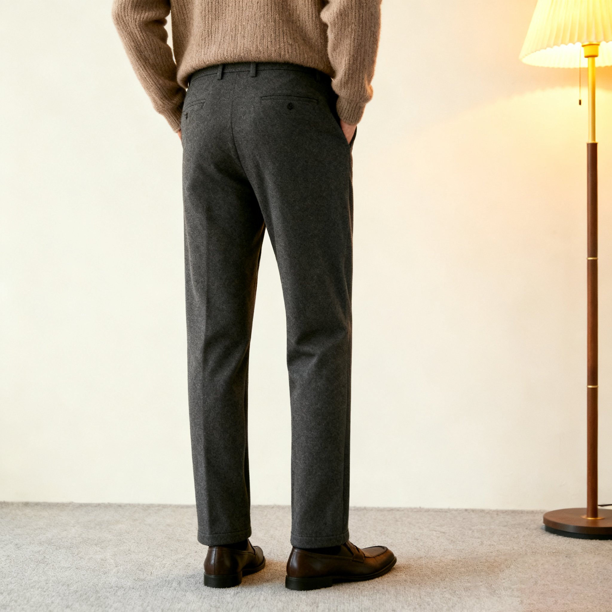 細身スタイル紳士用スラックス