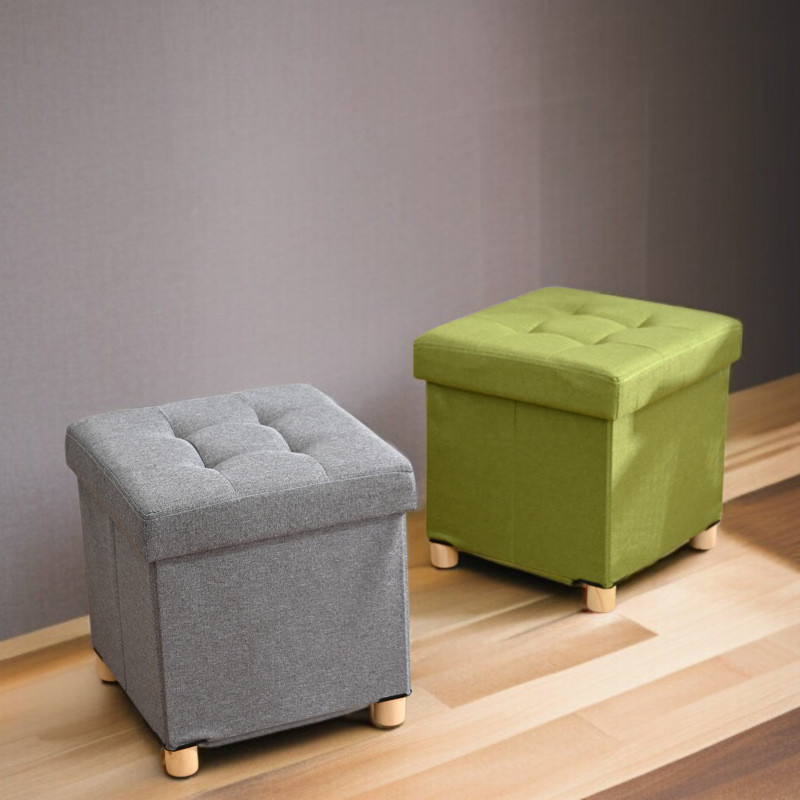 가정용 수납 걸상 다용도 접이식 소파 보강형 수납 걸상 수납 기능 수납 걸상