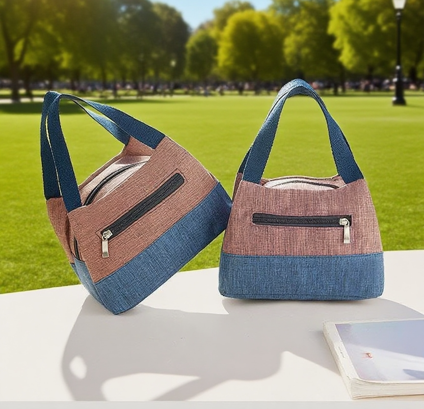 Stilvolle Handtasche aus Canvas für Damen