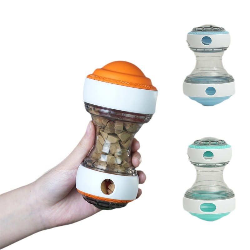 Cat and dog food-dispensing toys