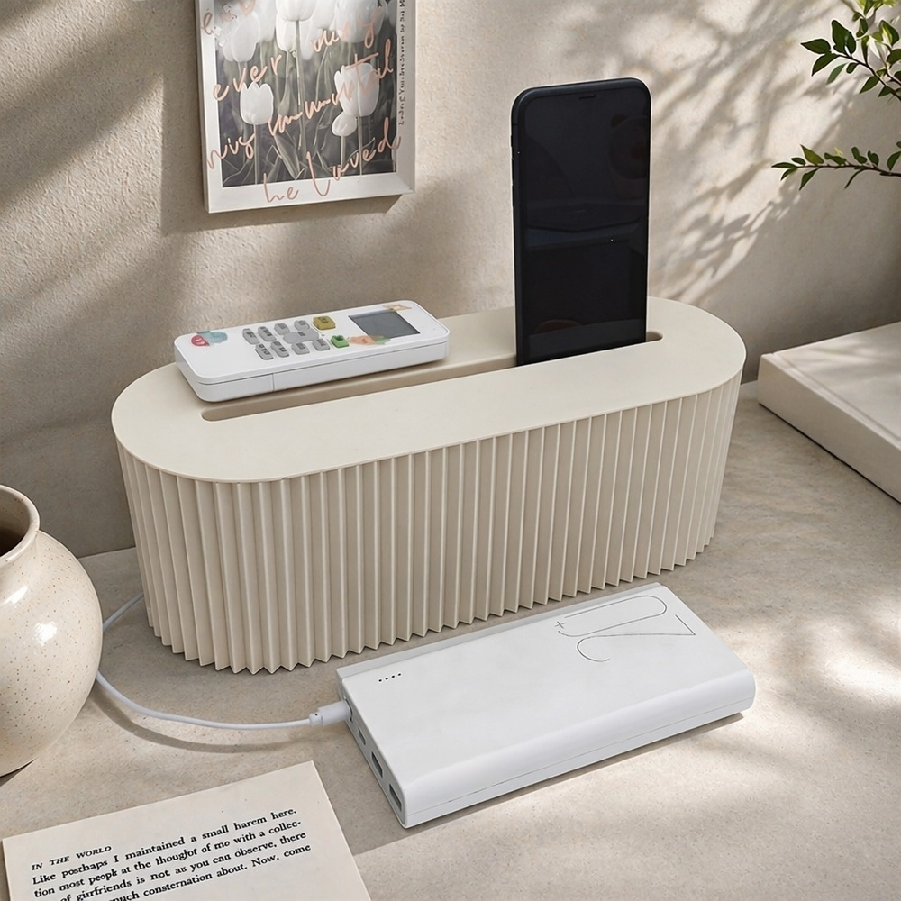 Organiseur de câbles pour bureau ou maison