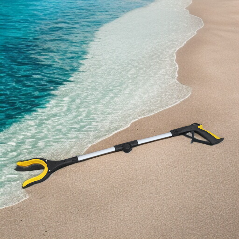 환경미화관 쓰레기집게 전용공구 긴 손잡이 접이식 수납 가능 위생적취공구