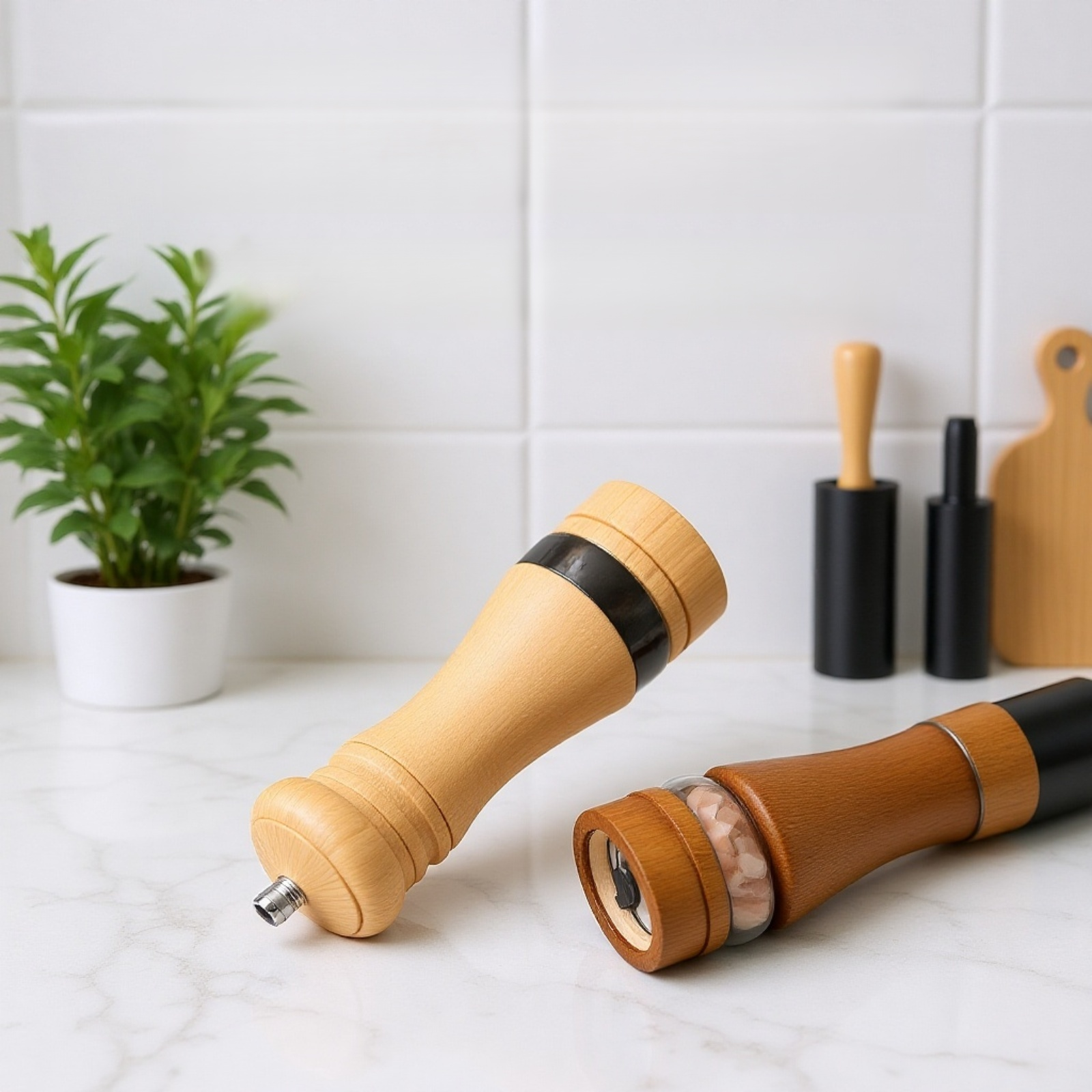 Manual pepper mill