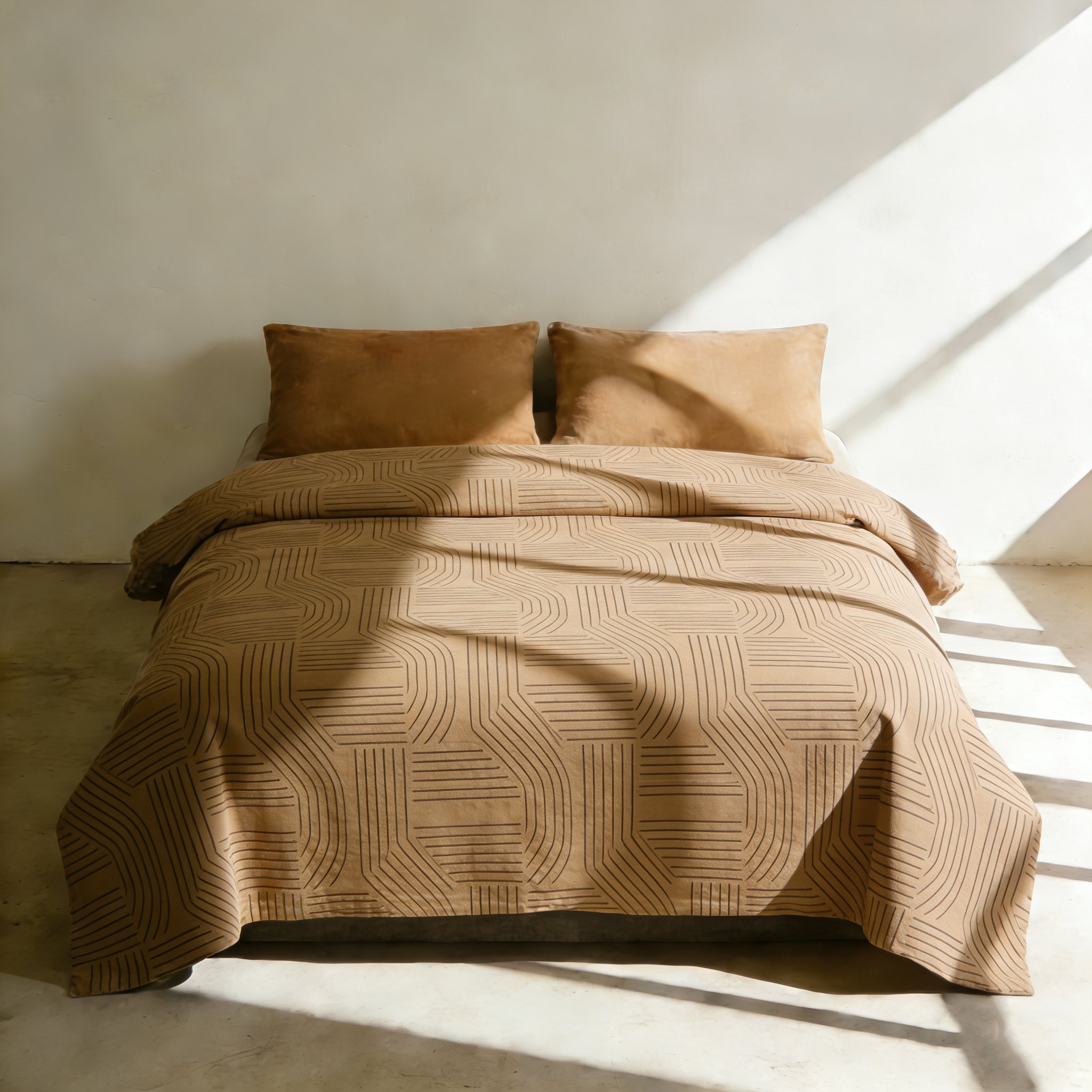 Juego de sábanas de cuatro piezas para cama