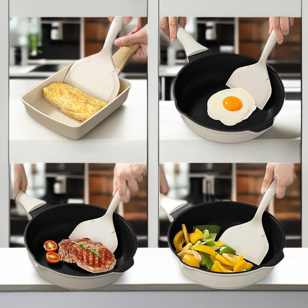 Ergonomischer Silikonspatel mit rutschfestem Griff