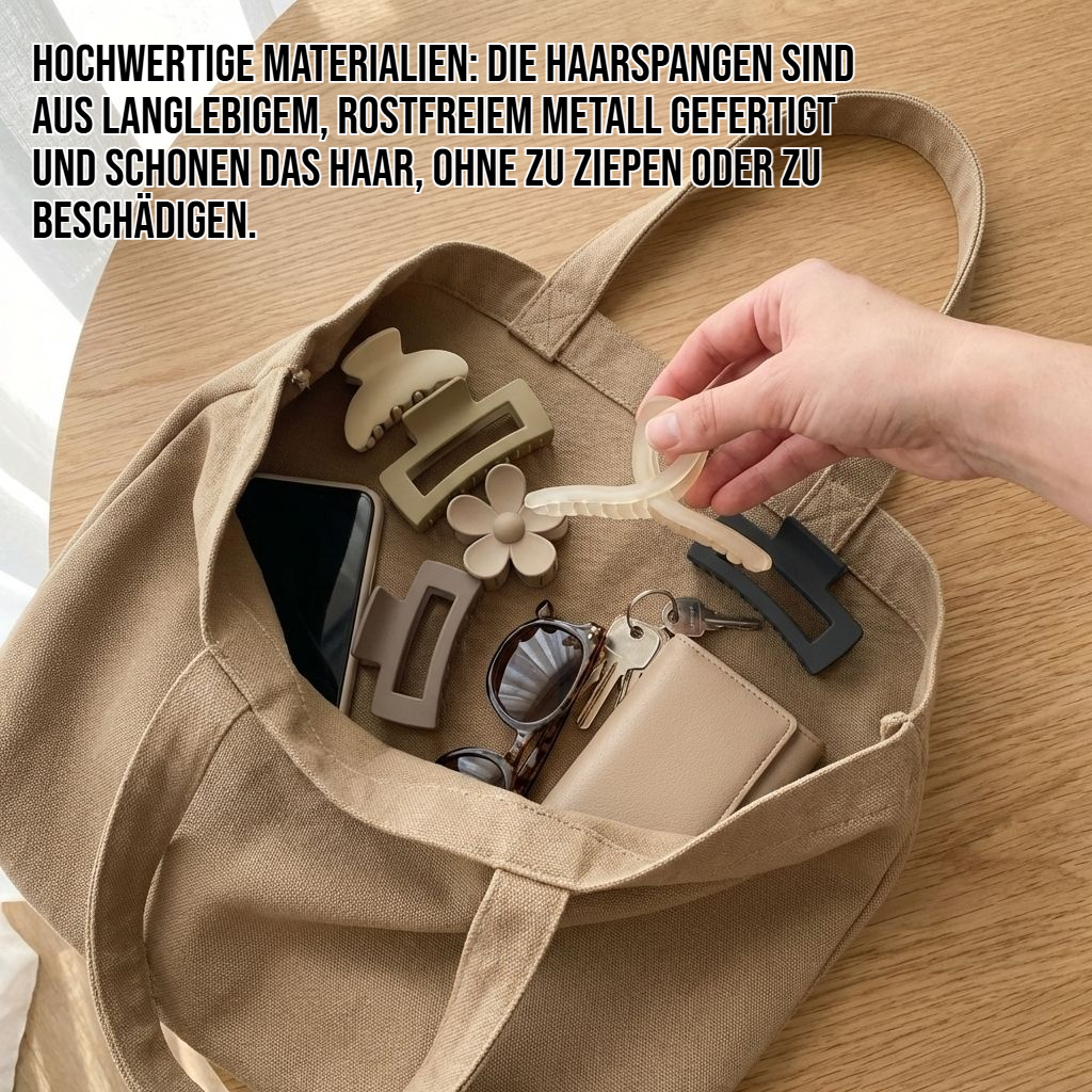 Einfaches Haarspangen-Set