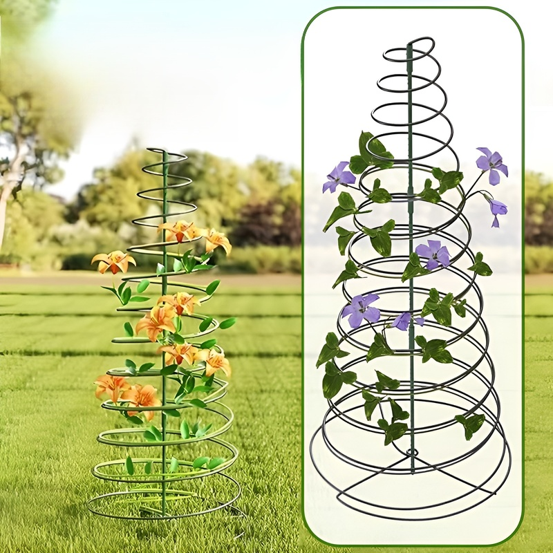 花園螺旋形支架