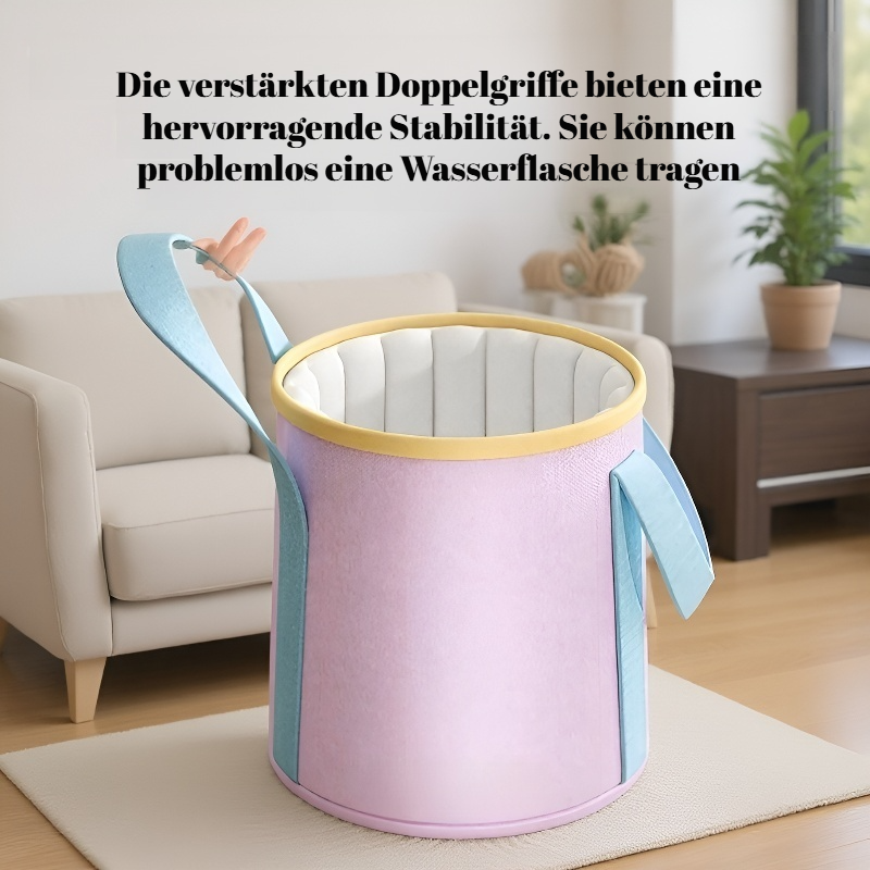 Faltbarer, erhöhter, isolierter Fußbad-Eimer