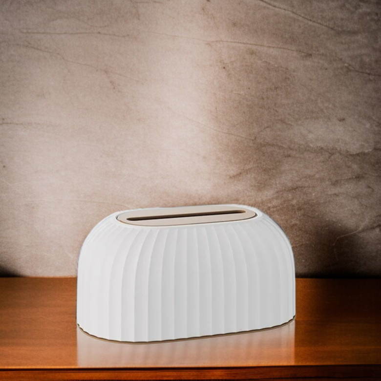 家庭用卓上ストライプ引き出しボックス ティッシュオーガナイザー リビングティッシュボックス