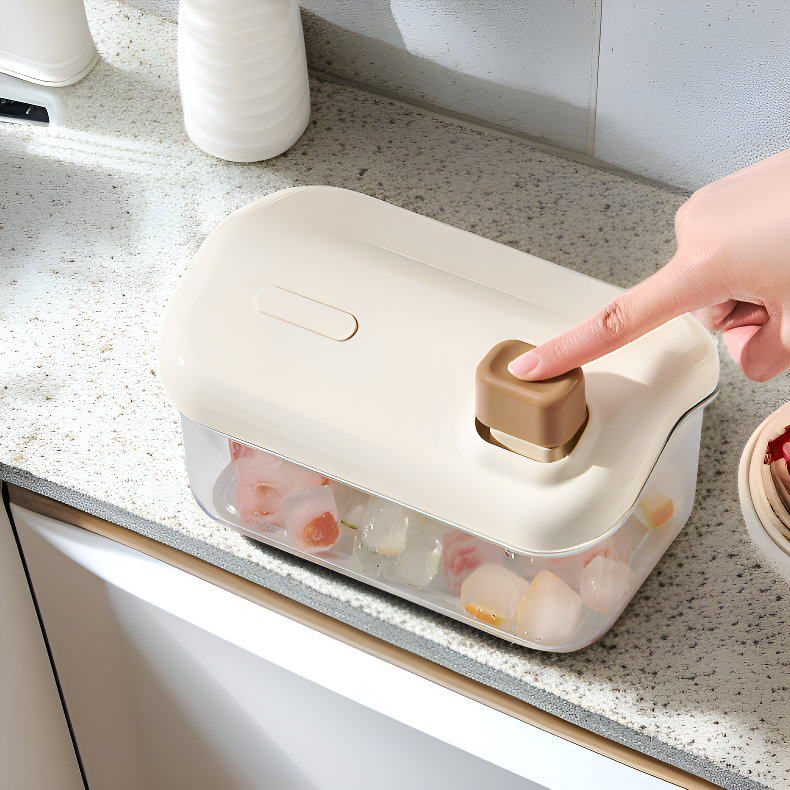 小分け製氷機、氷がくっつかない、家庭用冷たい飲み物作りに