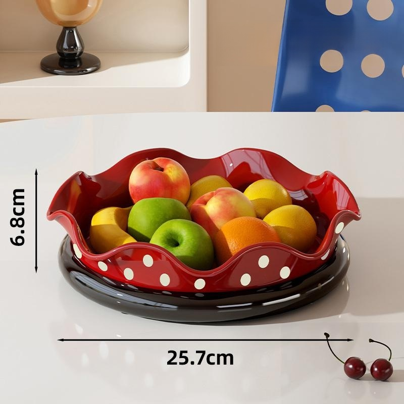 High-end Rotating Fruit Tray