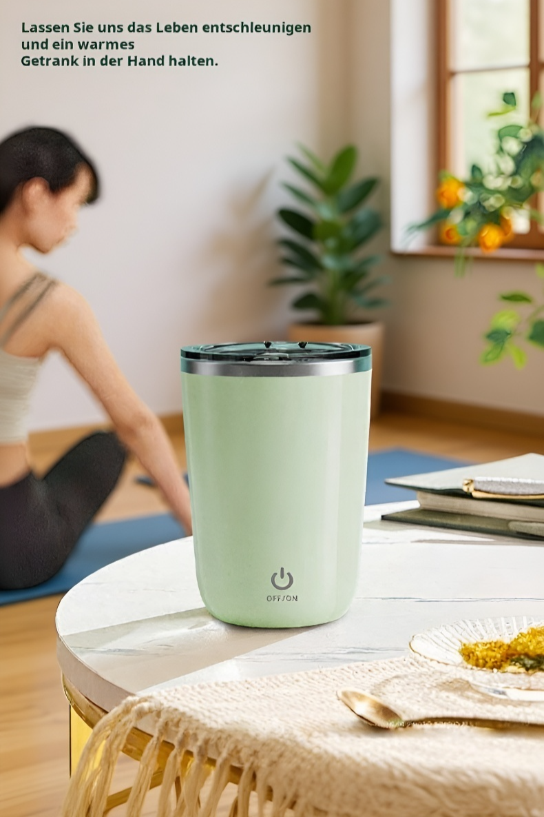 Mixbecher aus rostfreiem Edelstahl für Fitness und Büro