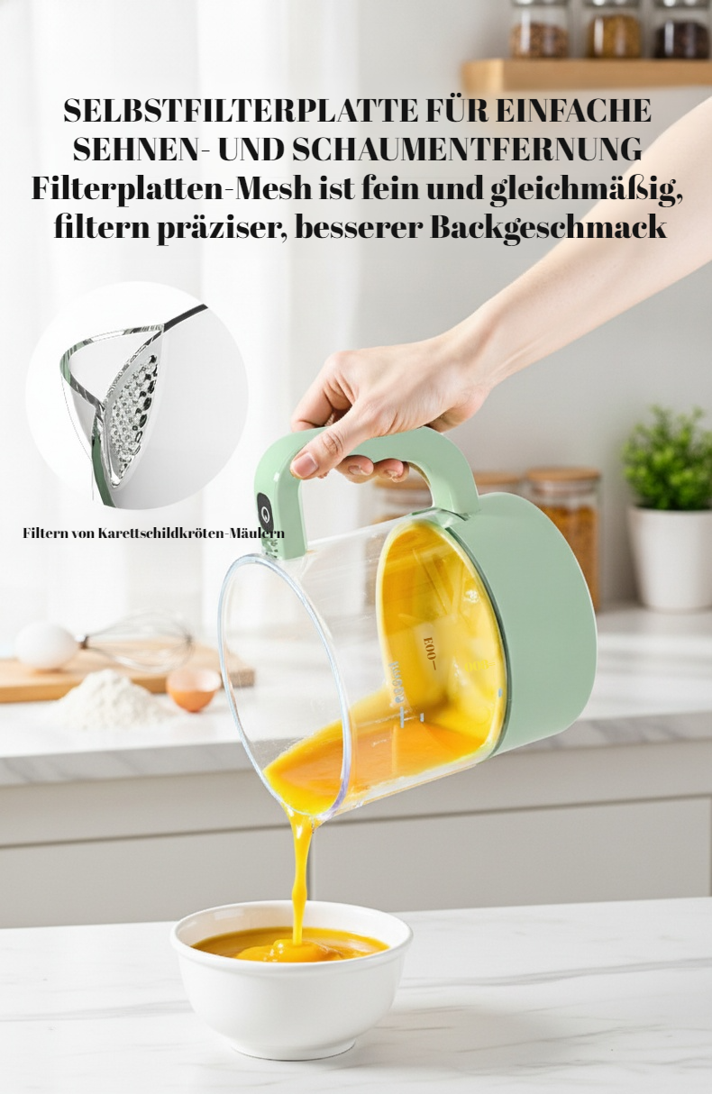 Einfach zu bedienender Mixer mit Sicherheitsfunktionen