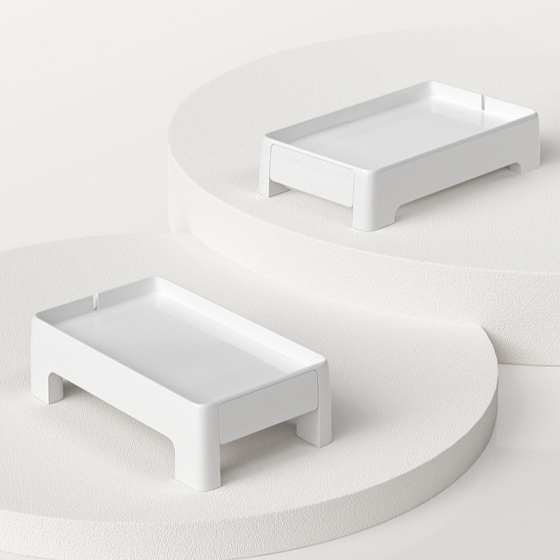 Adjustable Height Cat Feeding Stand