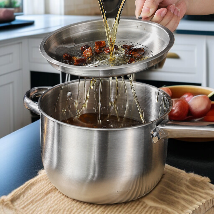 가정용 찜기 다용도 대용량 스테인리스 스틸 찜기 거름망 깊숙이 찜기 튀김 제작에 적합