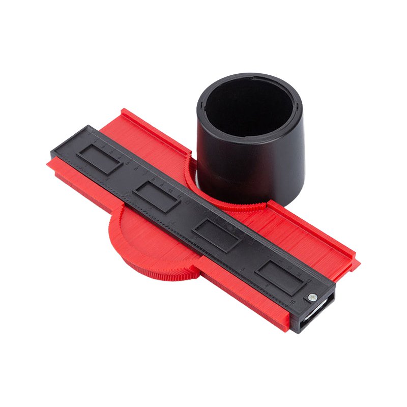 Irregular contour gauge, radian ruler