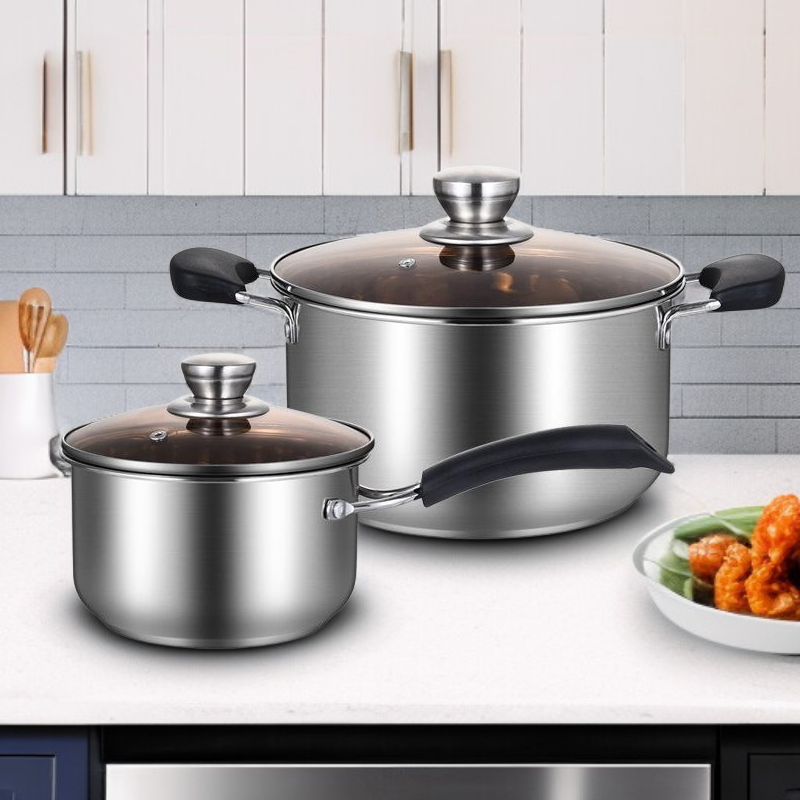 가정용 스테인리스 이유식 냄비 복합 바닥 우유 냄비