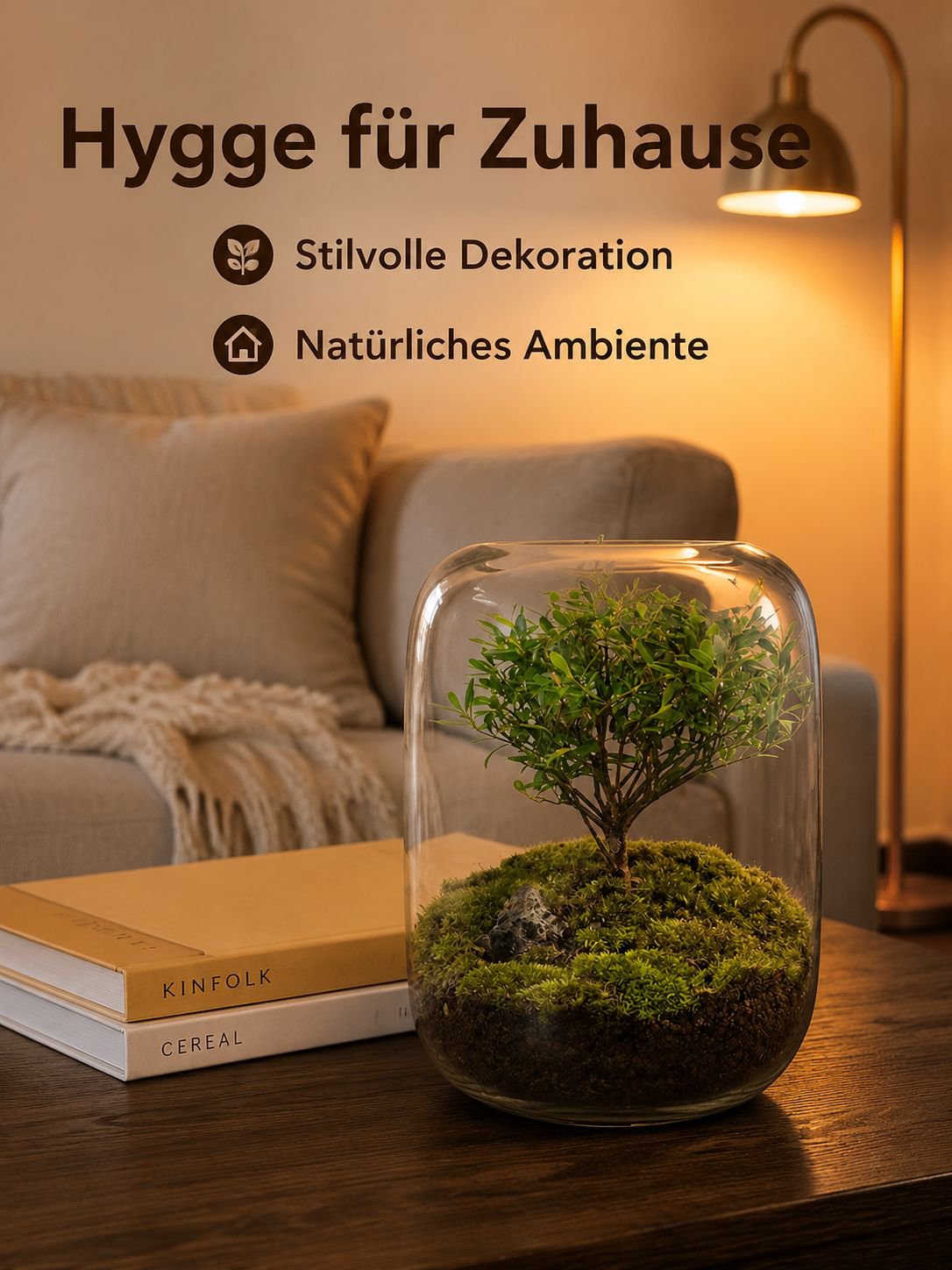 Tischpflanzen Mini-Ökosystem-Flasche