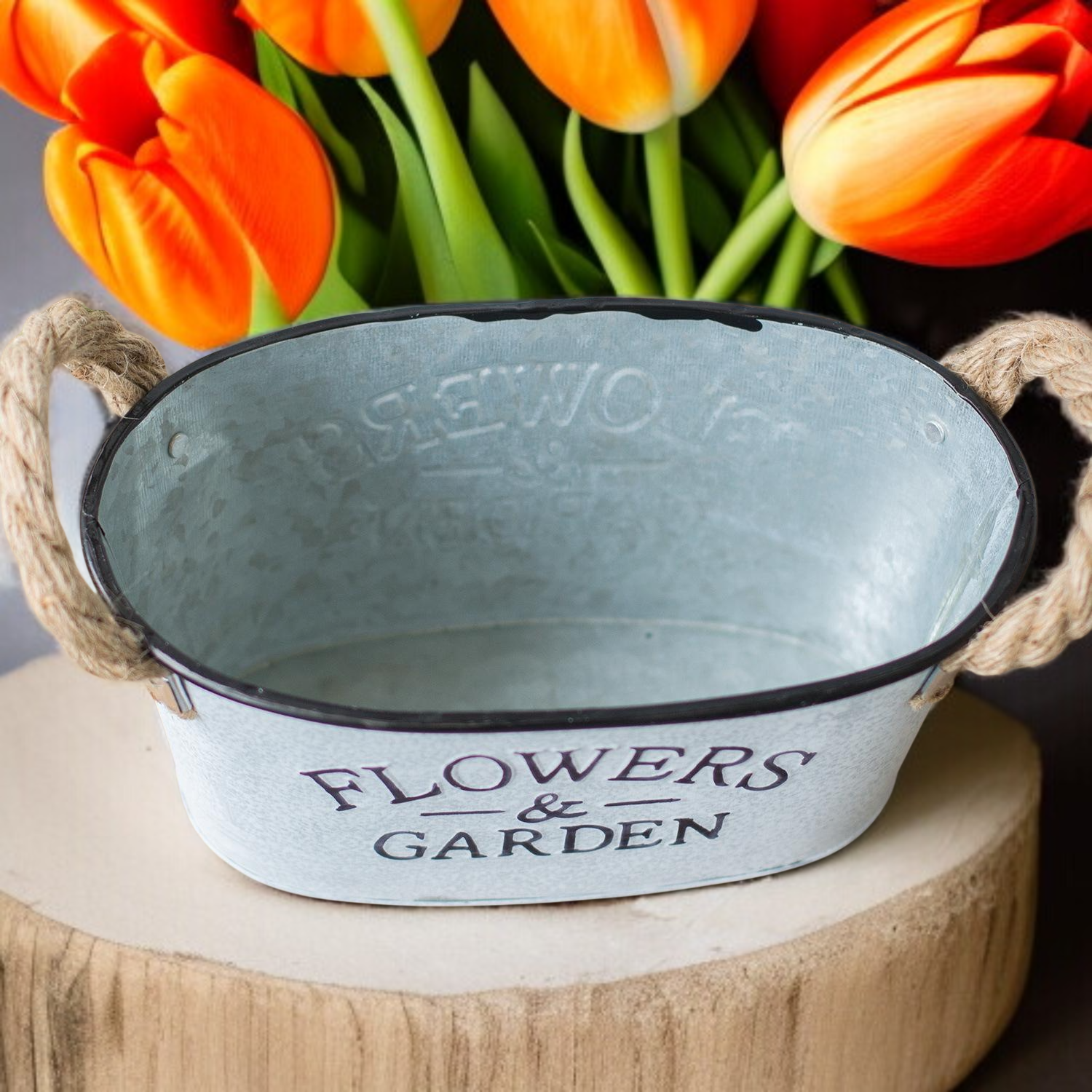 Amerikanischer Landhausstil Eisen Blumentopf Modisch Kreativ