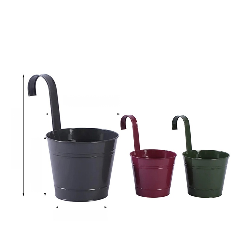  실내외 창문용 벽걸이 장식 화분