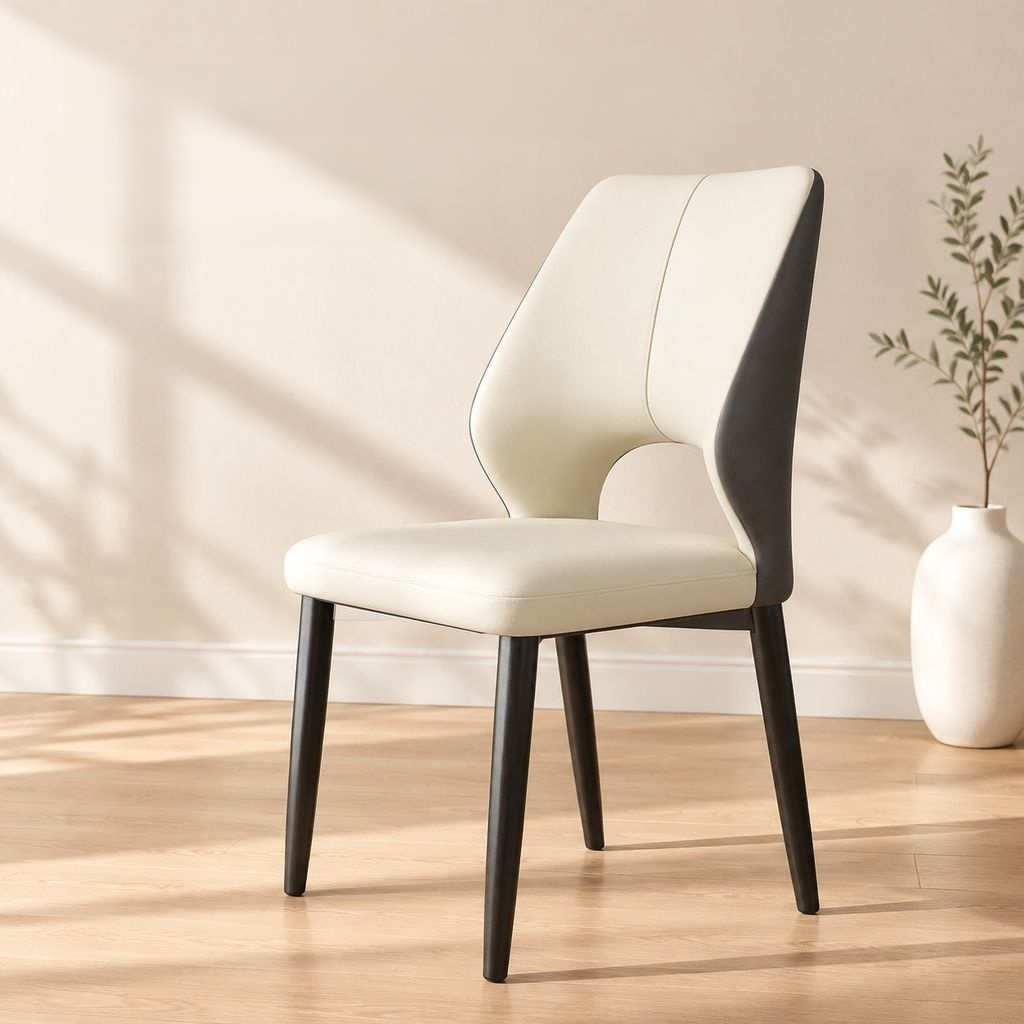 Nordic Modern Hollow Back Dining Chair Luxury Home Restaurant Leisure Chair